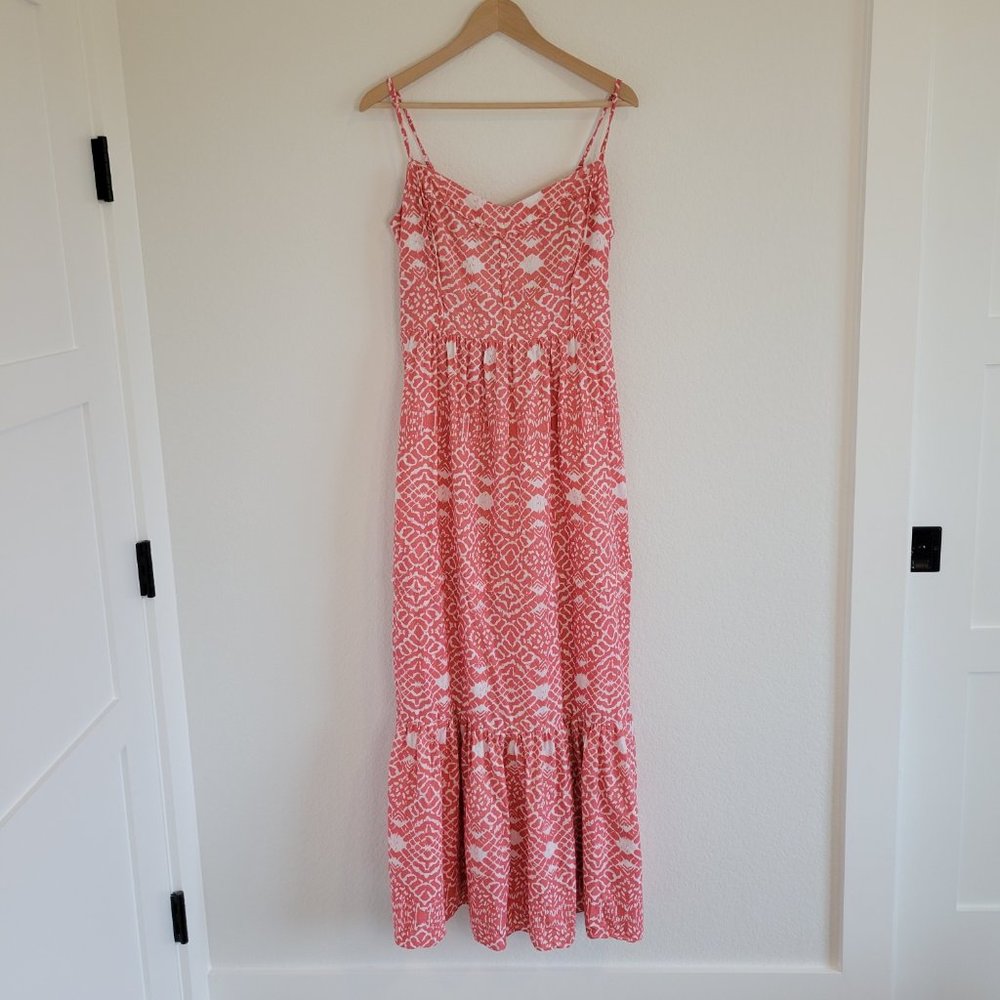 Betsy Johnson Amazing Aztec Tiered Maxi Dress